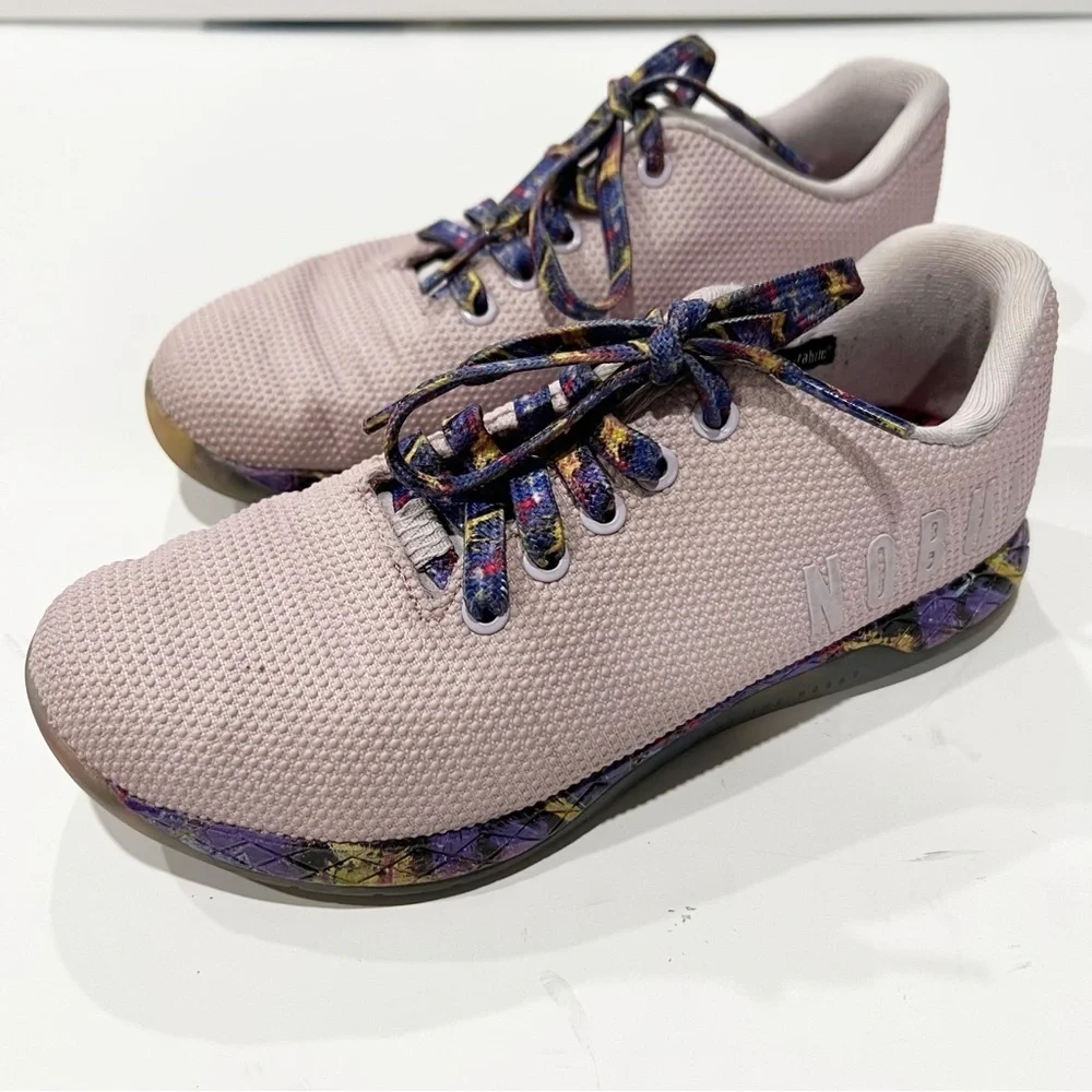 NOBULL PROJECT Lavender Splat-ter Sneakers Women’s 7.5